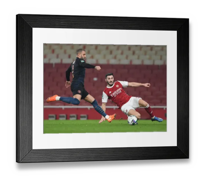 Framed Print : Arsenal vs Manchester City: Carabao Cup Clash at Emirates Stadium Framed Print : Arsenal vs Manchester City: Carabao Cup Clash at Emirates Stadium