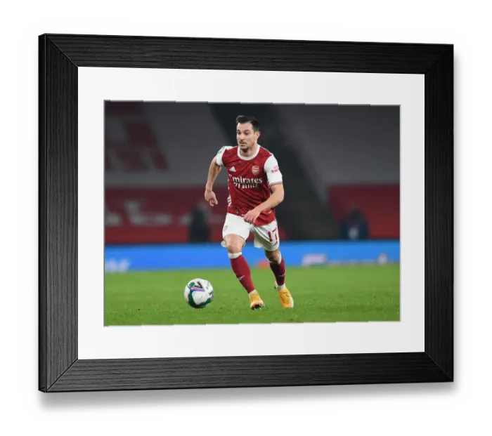 Framed Print : Arsenal vs Manchester City - Carabao Cup Quarterfinal: Emirates Stadium Showdown (Behind Closed Doors)