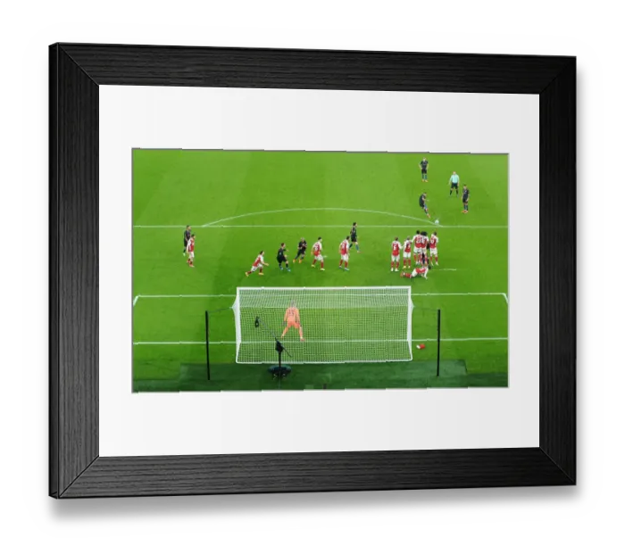Framed Print : Arsenal vs Manchester City: Carabao Cup Clash at Emirates Stadium