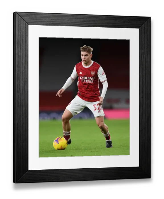 Framed Print : Emile Smith Rowe's Star-Studded Debut: Arsenal's Triumph Over Chelsea (2020-21)