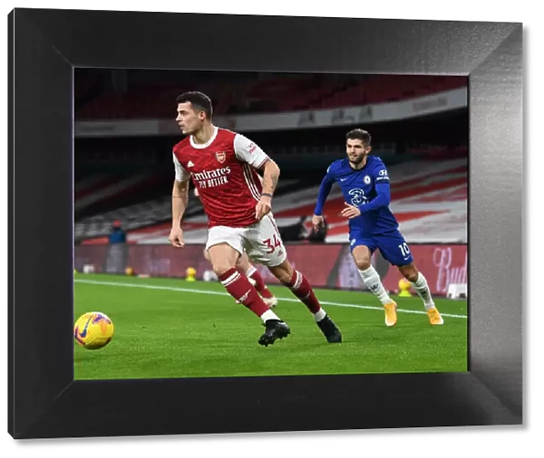 Granit Xhaka in Action: Arsenal vs. Chelsea, Premier League 2020-21