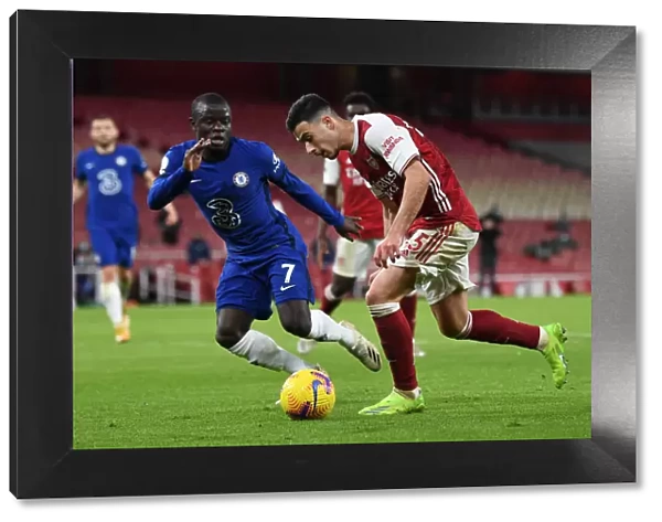 Arsenal's Martinelli Clashes with Chelsea's Kante in Premier League Showdown