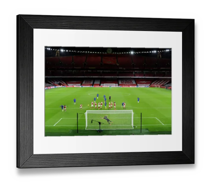 Framed Print : Arsenal vs. Chelsea: Premier League Clash at Emirates Stadium (December 2020) Framed Print : Arsenal vs. Chelsea: Premier League Clash at Emirates Stadium (December 2020)