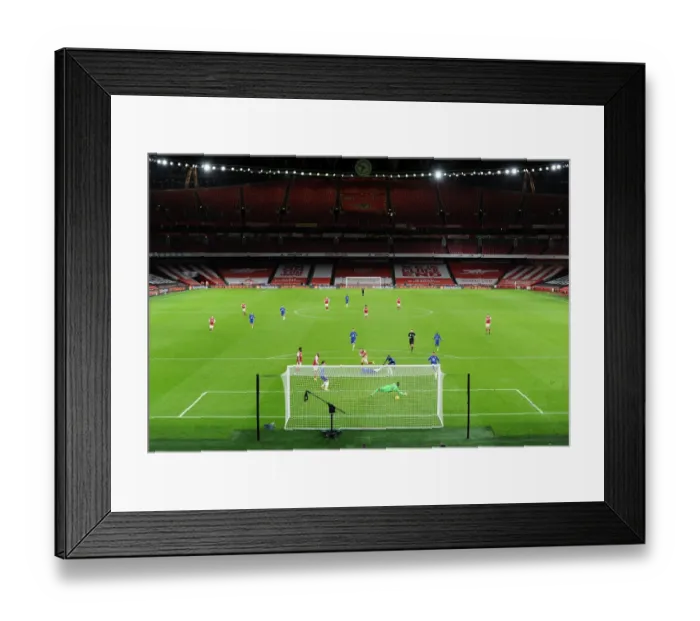 Framed Print : Arsenal vs Chelsea: Martinelli's Shot Saved by Mendy in Premier League Clash (2020-21) Framed Print : Arsenal vs Chelsea: Martinelli's Shot Saved by Mendy in Premier League Clash (2020-21)