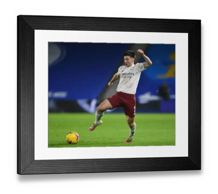 Framed Print : Arsenal's Kieran Tierney in Action: Brighton & Hove Albion vs Arsenal (Premier League, December 2020) Framed Print : Arsenal's Kieran Tierney in Action: Brighton & Hove Albion vs Arsenal (Premier League, December 2020)