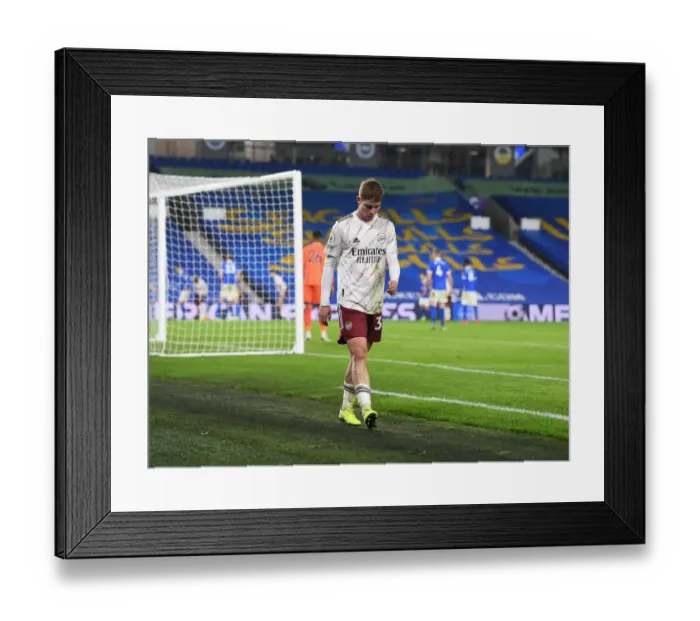 Framed Print : Arsenal's Emile Smith Rowe Substituted in Brighton & Hove Albion vs Arsenal, Premier League 2020-21 Framed Print : Arsenal's Emile Smith Rowe Substituted in Brighton & Hove Albion vs Arsenal, Premier League 2020-21