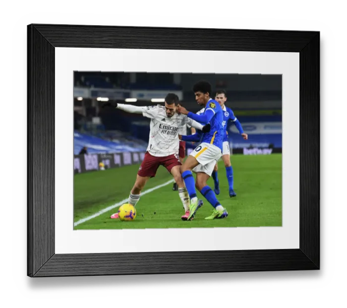 Framed Print : Dani Ceballos vs Bernardo: Intense Battle at Brighton & Hove Albion vs Arsenal, Premier League 2020-21 Framed Print : Dani Ceballos vs Bernardo: Intense Battle at Brighton & Hove Albion vs Arsenal, Premier League 2020-21