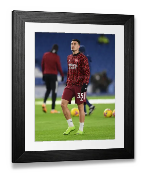 Framed Print : Gabriel Martinelli's Pre-Match Routine: Arsenal vs. Brighton & Hove Albion (Premier League, 2020-21) Framed Print : Gabriel Martinelli's Pre-Match Routine: Arsenal vs. Brighton & Hove Albion (Premier League, 2020-21)