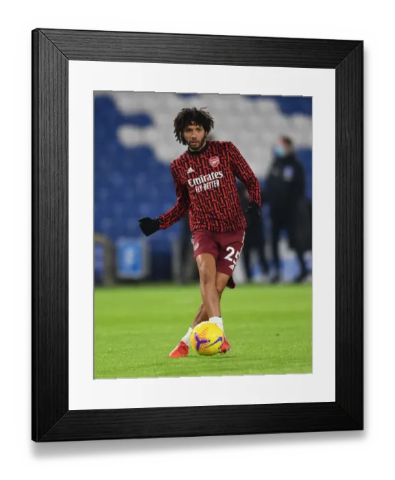 Framed Print : Arsenal's Mohamed Elneny Warming Up Ahead of Brighton & Hove Albion Clash (Premier League 2020-21) Framed Print : Arsenal's Mohamed Elneny Warming Up Ahead of Brighton & Hove Albion Clash (Premier League 2020-21)