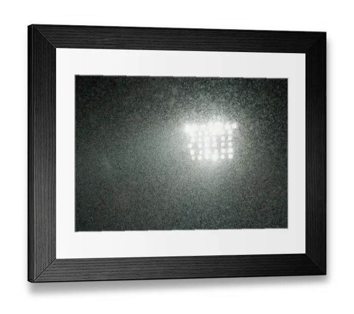 Framed Print : Snowy Showdown: Arsenal vs. West Bromwich Albion, Premier League 2020-21