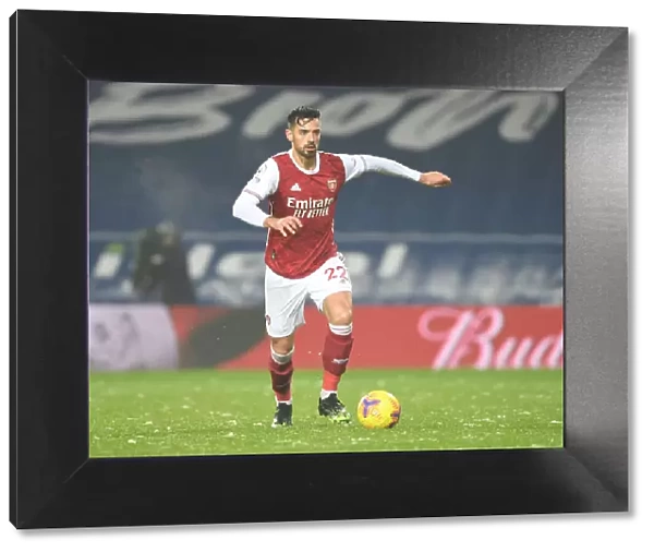 Pablo Mari in Action: Arsenal vs. West Bromwich Albion, Premier League 2020-21