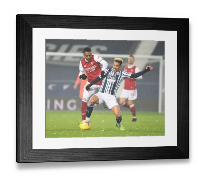 Framed Print : Joe Willock Clashes with Callum Robinson: West Bromwich Albion vs. Arsenal, Premier League 2020-21 Framed Print : Joe Willock Clashes with Callum Robinson: West Bromwich Albion vs. Arsenal, Premier League 2020-21