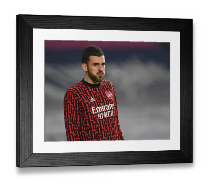 Framed Print : Dani Ceballos Ready: Arsenal Prepares for West Bromwich Albion (2020-21 Premier League) Framed Print : Dani Ceballos Ready: Arsenal Prepares for West Bromwich Albion (2020-21 Premier League)