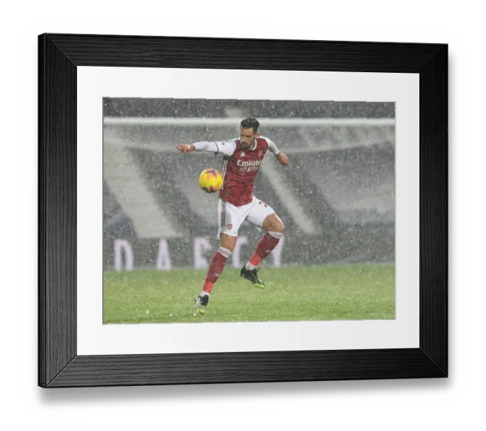 Framed Print : Pablo Mari in Action: Arsenal vs West Bromwich Albion (2020-21)
