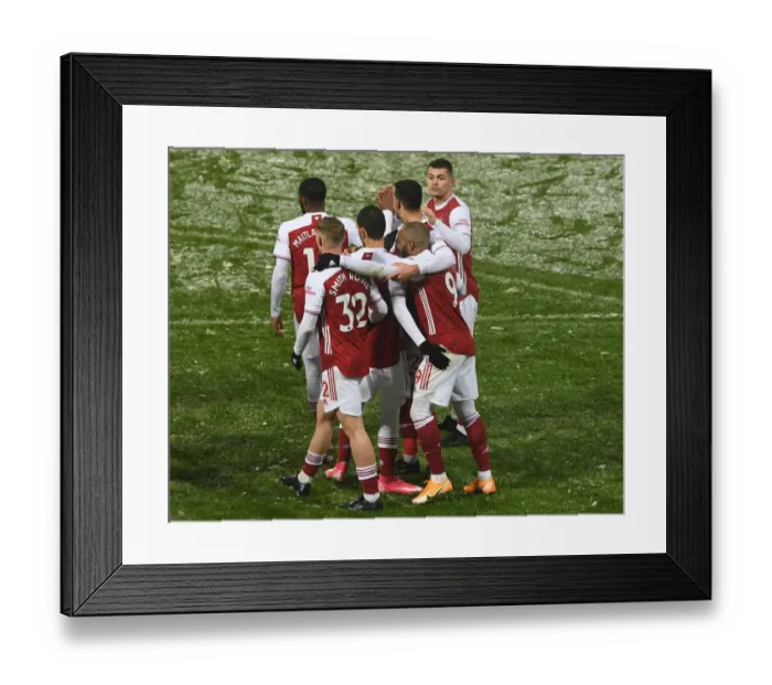 Framed Print : Alexandre Lacazette's Goal Celebration: Arsenal's 3-0 Lead over West Bromwich Albion (Premier League, 2020-21) Framed Print : Alexandre Lacazette's Goal Celebration: Arsenal's 3-0 Lead over West Bromwich Albion (Premier League, 2020-21)