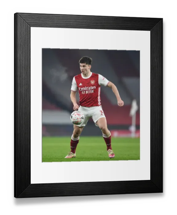 Framed Print : Arsenal's Kieran Tierney in Action: FA Cup Third Round vs Newcastle United (Behind Closed Doors) Framed Print : Arsenal's Kieran Tierney in Action: FA Cup Third Round vs Newcastle United (Behind Closed Doors)