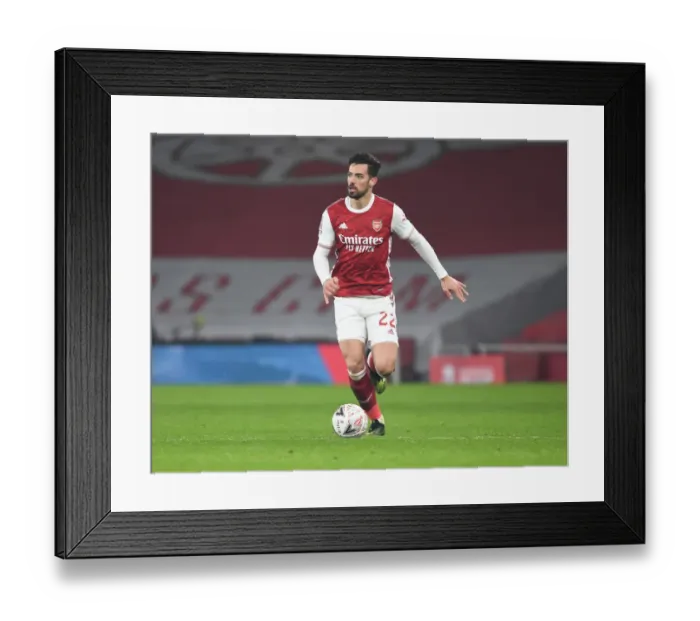Framed Print : Arsenal vs Newcastle United: FA Cup Third Round at Emirates Stadium (Behind Closed Doors)