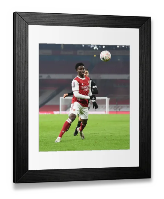Framed Print : Bukayo Saka's Brilliant Performance: Arsenal Advance in FA Cup Against Newcastle United (2020-21) Framed Print : Bukayo Saka's Brilliant Performance: Arsenal Advance in FA Cup Against Newcastle United (2020-21)