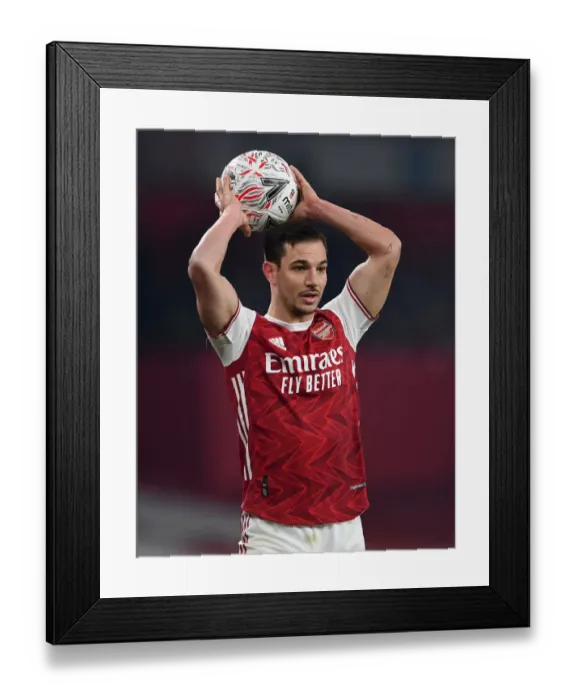 Framed Print : Arsenal's Cedric Soares Shines in Intense FA Cup Clash Against Newcastle United Framed Print : Arsenal's Cedric Soares Shines in Intense FA Cup Clash Against Newcastle United