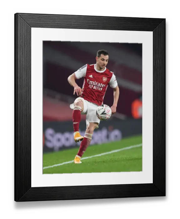 Framed Print : Intense Battle: Cedric Soares vs Newcastle United - Arsenal's FA Cup Third Round Framed Print : Intense Battle: Cedric Soares vs Newcastle United - Arsenal's FA Cup Third Round
