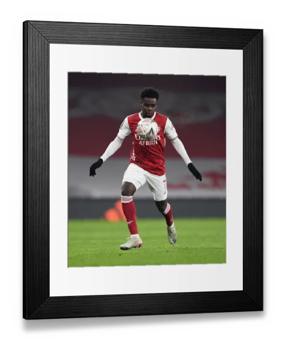 Framed Print : Arsenal's Bukayo Saka in Action: Arsenal vs. Newcastle United, FA Cup Third Round Framed Print : Arsenal's Bukayo Saka in Action: Arsenal vs. Newcastle United, FA Cup Third Round