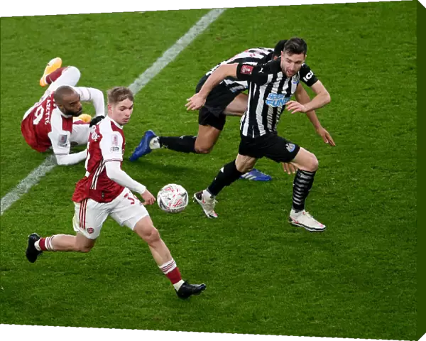 Emile Smith Rowe Scores First Goal: Arsenal vs Newcastle United, FA Cup Third Round