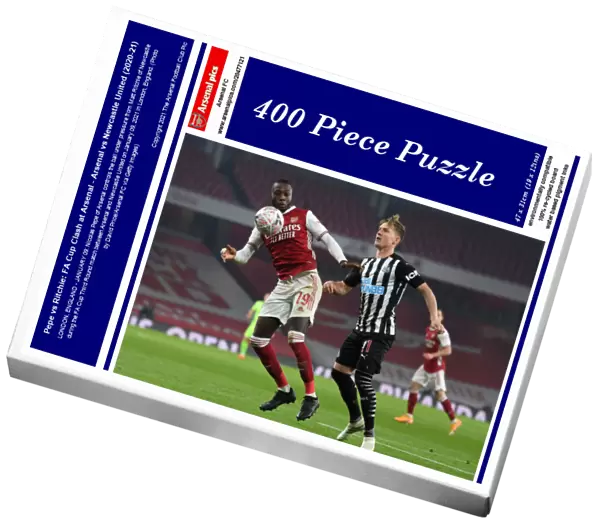 Pepe vs Ritchie: FA Cup Clash at Arsenal - Arsenal vs Newcastle United (2020-21)