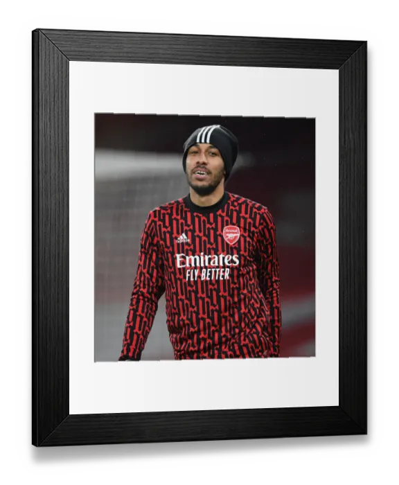 Framed Print : Arsenal's Aubameyang Prepares for Palace Showdown in Empty Emirates Stadium (Arsenal v Crystal Palace, 2021) Framed Print : Arsenal's Aubameyang Prepares for Palace Showdown in Empty Emirates Stadium (Arsenal v Crystal Palace, 2021)