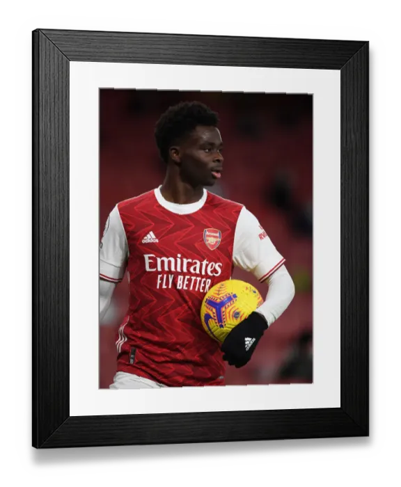 Framed Print : Bukayo Saka's Brilliant Performance at Empty Emirates: Arsenal vs Crystal Palace, Premier League 2020-21 Framed Print : Bukayo Saka's Brilliant Performance at Empty Emirates: Arsenal vs Crystal Palace, Premier League 2020-21