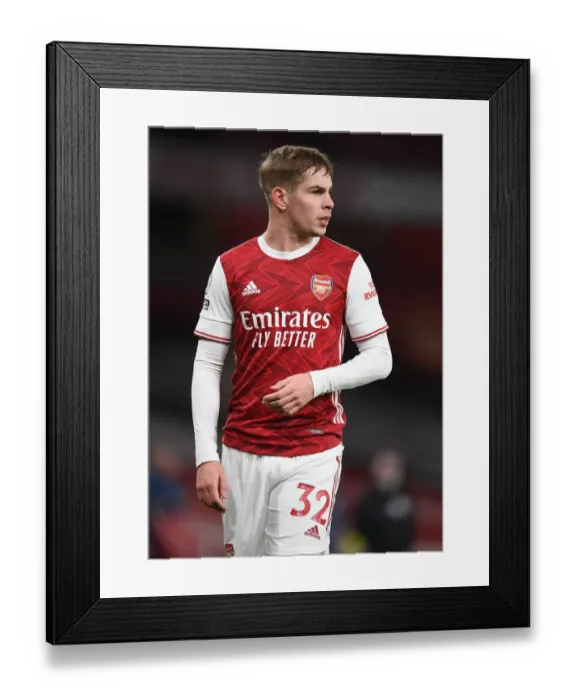 Framed Print : Emile Smith Rowe Shines: Arsenal's Triumph Over Crystal Palace in Empty Emirates (2020-21) Framed Print : Emile Smith Rowe Shines: Arsenal's Triumph Over Crystal Palace in Empty Emirates (2020-21)