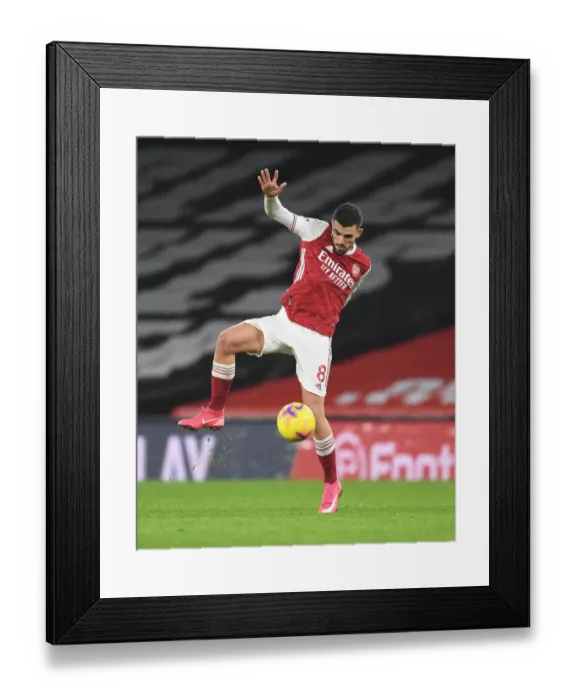 Framed Print : Arsenal's Dani Ceballos in Action against Crystal Palace at Empty Emirates Stadium, Premier League 2020-21 Framed Print : Arsenal's Dani Ceballos in Action against Crystal Palace at Empty Emirates Stadium, Premier League 2020-21