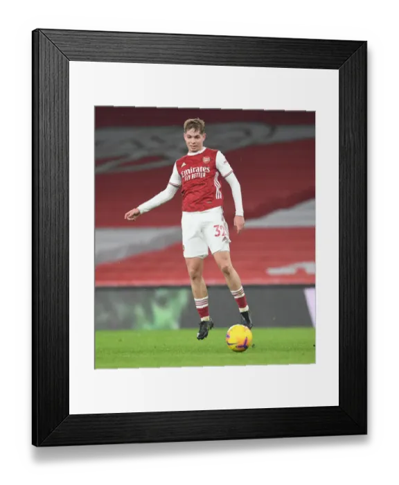 Framed Print : Emile Smith Rowe Shines: Arsenal's Triumph Over Crystal Palace in Empty Emirates (2020-21) Framed Print : Emile Smith Rowe Shines: Arsenal's Triumph Over Crystal Palace in Empty Emirates (2020-21)