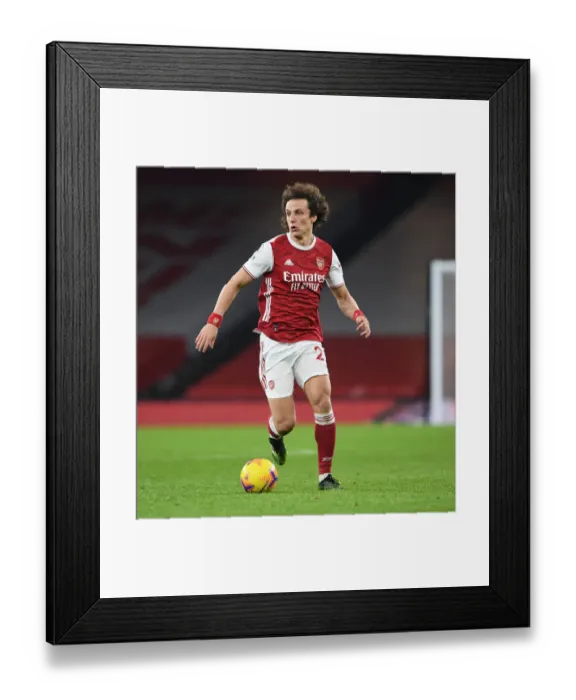 Framed Print : Arsenal's David Luiz in Action at Empty Emirates Stadium: Arsenal vs Crystal Palace, 2020-21 Premier League Framed Print : Arsenal's David Luiz in Action at Empty Emirates Stadium: Arsenal vs Crystal Palace, 2020-21 Premier League