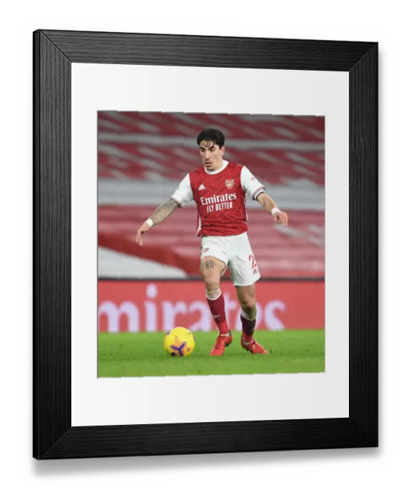 Framed Print : Arsenal's Hector Bellerin at Empty Emirates: Arsenal vs Crystal Palace, Premier League 2020-21 Framed Print : Arsenal's Hector Bellerin at Empty Emirates: Arsenal vs Crystal Palace, Premier League 2020-21