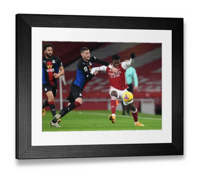 Framed Print : Empty Emirates Clash: Nketiah vs Ward - Arsenal vs Crystal Palace, Premier League 2020-21 Framed Print : Empty Emirates Clash: Nketiah vs Ward - Arsenal vs Crystal Palace, Premier League 2020-21