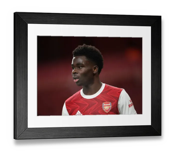 Framed Print : Bukayo Saka's Brilliant Performance at Empty Emirates: Arsenal vs Crystal Palace, Premier League 2020-21 Framed Print : Bukayo Saka's Brilliant Performance at Empty Emirates: Arsenal vs Crystal Palace, Premier League 2020-21