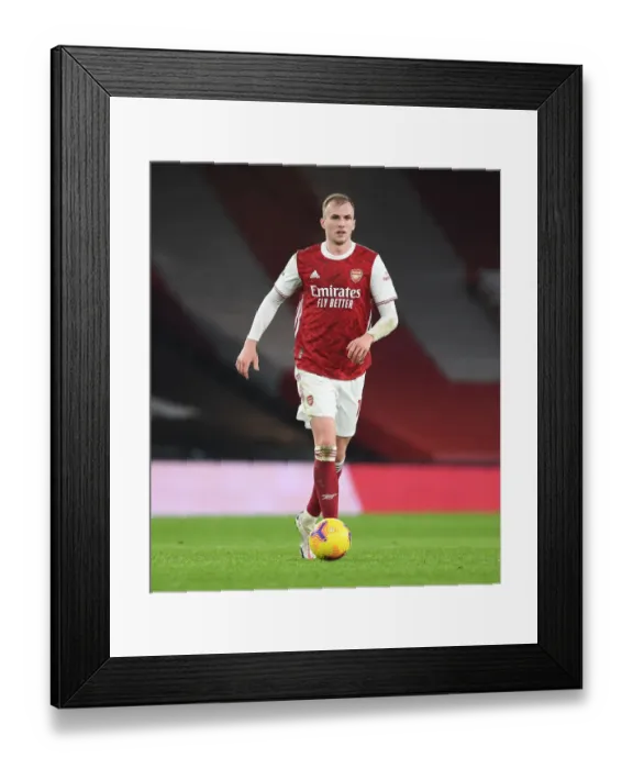 Framed Print : Empty Emirates: Arsenal vs Crystal Palace Showdown (January 2021)