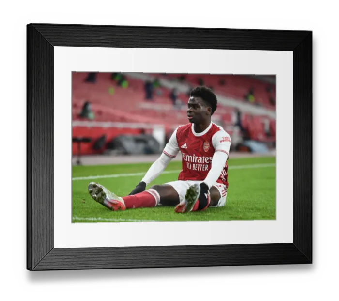 Framed Print : Bukayo Saka's Shining Performance at Empty Emirates: Arsenal vs Crystal Palace, Premier League 2020-21 Framed Print : Bukayo Saka's Shining Performance at Empty Emirates: Arsenal vs Crystal Palace, Premier League 2020-21