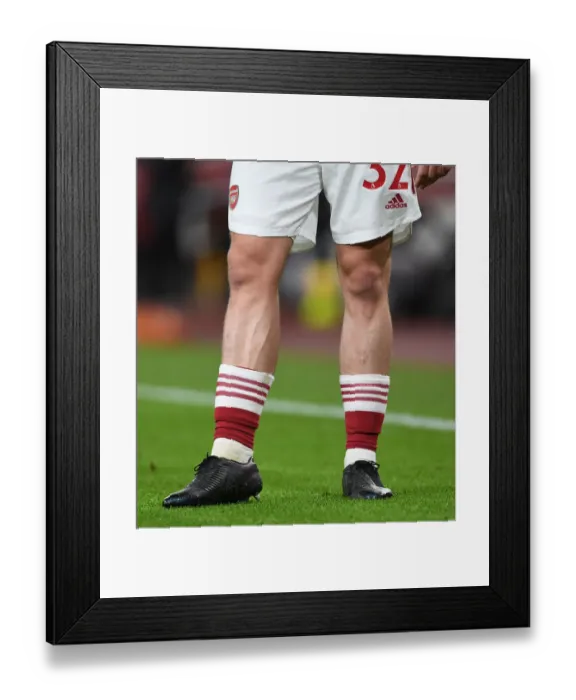 Framed Print : Emile Smith Rowe Shines: Arsenal's Triumph Over Newcastle United in Empty Emirates (2020-21)
