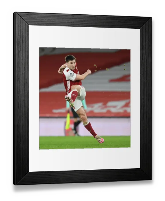 Framed Print : Arsenal's Kieran Tierney in Action: Premier League 2021 Match vs. Newcastle United (Behind Closed Doors) Framed Print : Arsenal's Kieran Tierney in Action: Premier League 2021 Match vs. Newcastle United (Behind Closed Doors)