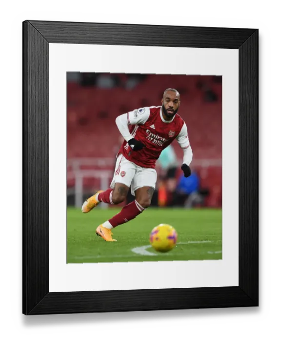 Framed Print : Arsenal's Lacazette in Action against Newcastle United (2020-21) - Emirates Stadium, London (Behind Closed Doors) Framed Print : Arsenal's Lacazette in Action against Newcastle United (2020-21) - Emirates Stadium, London (Behind Closed Doors)