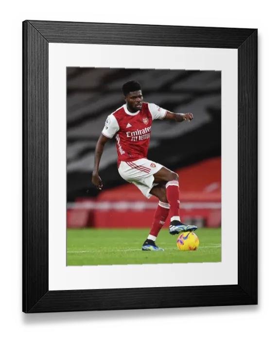 Framed Print : Thomas Partey in Action: Arsenal vs. Newcastle United (2020-21) - Empty Emirates Stadium Framed Print : Thomas Partey in Action: Arsenal vs. Newcastle United (2020-21) - Empty Emirates Stadium