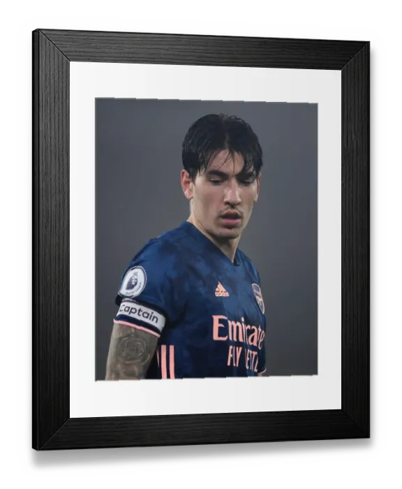Framed Print : Arsenal's Hector Bellerin at Empty St. Mary's Stadium: Premier League 2021 (Southampton vs Arsenal) Framed Print : Arsenal's Hector Bellerin at Empty St. Mary's Stadium: Premier League 2021 (Southampton vs Arsenal)