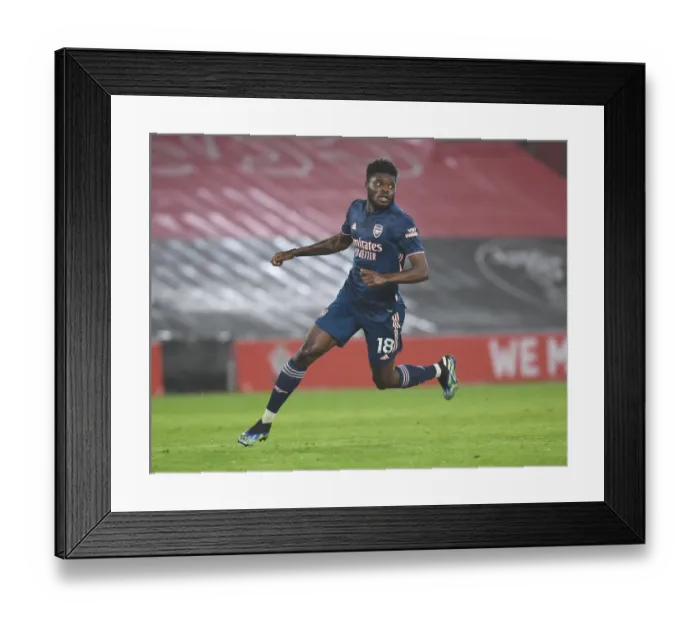 Framed Print : Thomas Partey in Action: Arsenal vs Southampton, Premier League 2021 (Behind Closed Doors) Framed Print : Thomas Partey in Action: Arsenal vs Southampton, Premier League 2021 (Behind Closed Doors)
