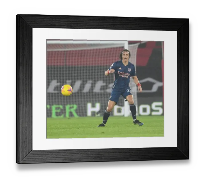 Framed Print : Arsenal vs Southampton: Empty Stands Premier League Match (January 2021)