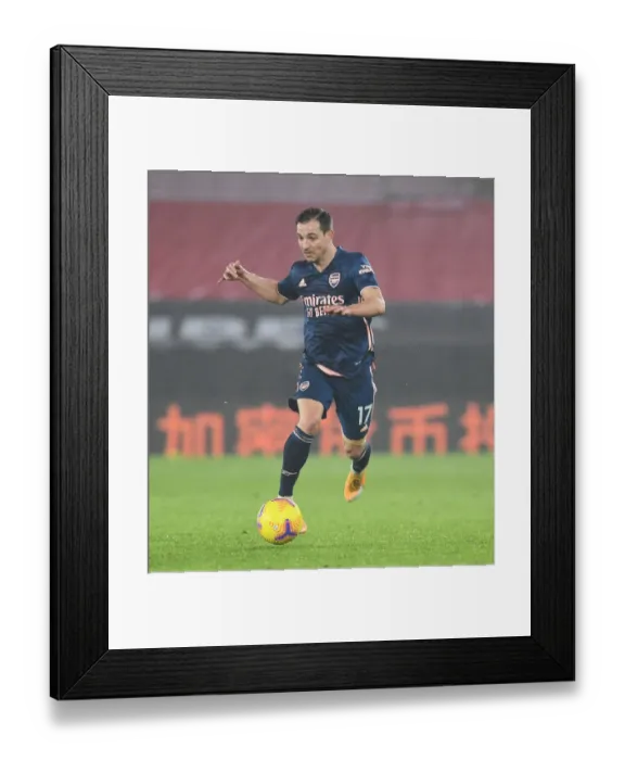Framed Print : Arsenal's Cedric at Empty St. Mary's: Premier League 2021 - Southampton vs Arsenal Framed Print : Arsenal's Cedric at Empty St. Mary's: Premier League 2021 - Southampton vs Arsenal