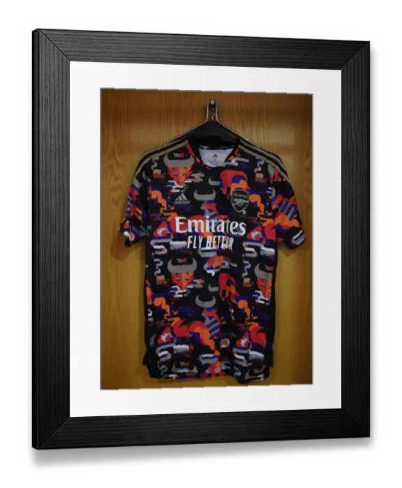 Framed Print : Arsenal vs Manchester United: Empty Stands Showdown (2020-21) Framed Print : Arsenal vs Manchester United: Empty Stands Showdown (2020-21)