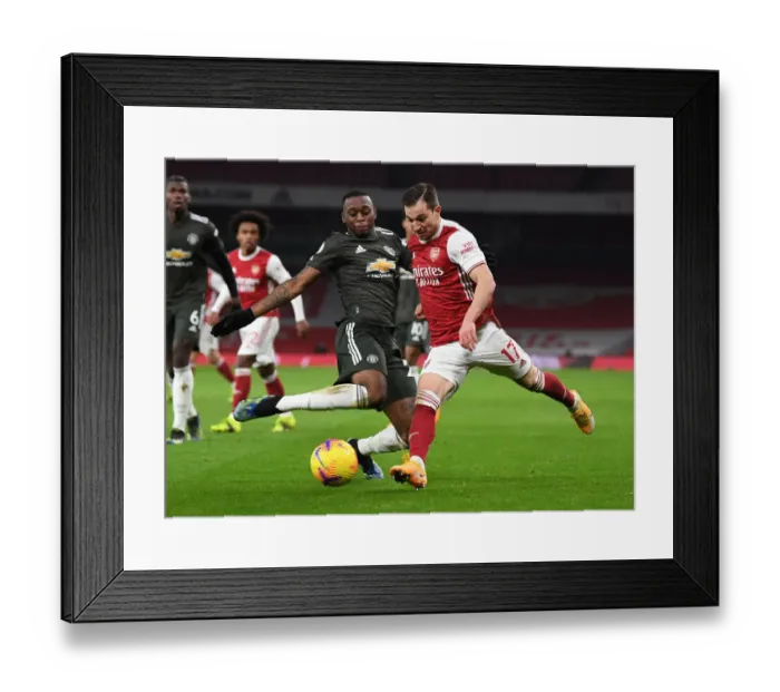 Framed Print : Empty Emirates: Arsenal vs Manchester United - Premier League Showdown 2021, London Framed Print : Empty Emirates: Arsenal vs Manchester United - Premier League Showdown 2021, London
