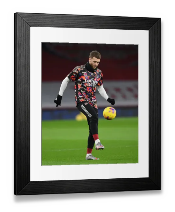 Framed Print : Arsenal vs Manchester United: Empty Emirates Stadium (January 2021)
