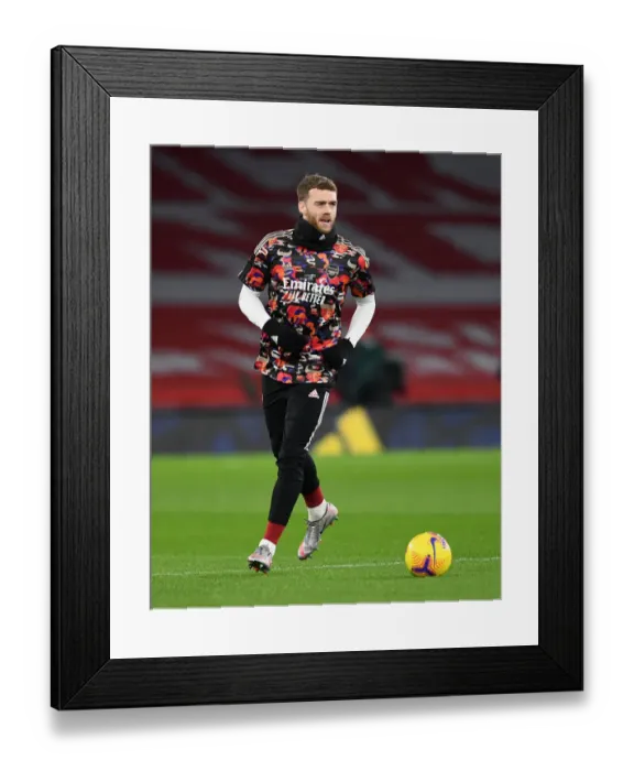 Framed Print : Arsenal v Manchester United: Emirates Stadium Showdown Amidst Pandemic Restrictions (January 2021)